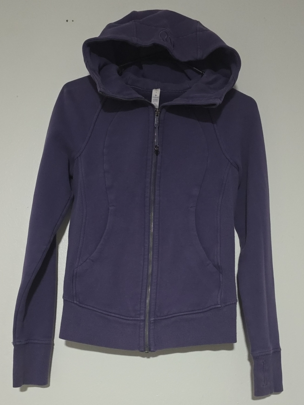 lululemon athletica Purple Full-Zip Scuba Hoodie